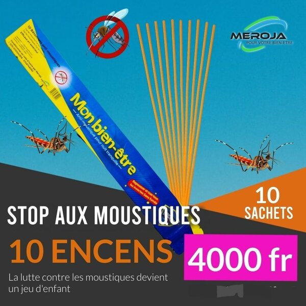 Encens anti-moustiques efficace