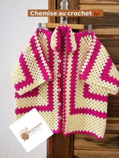 Chemise au crochet