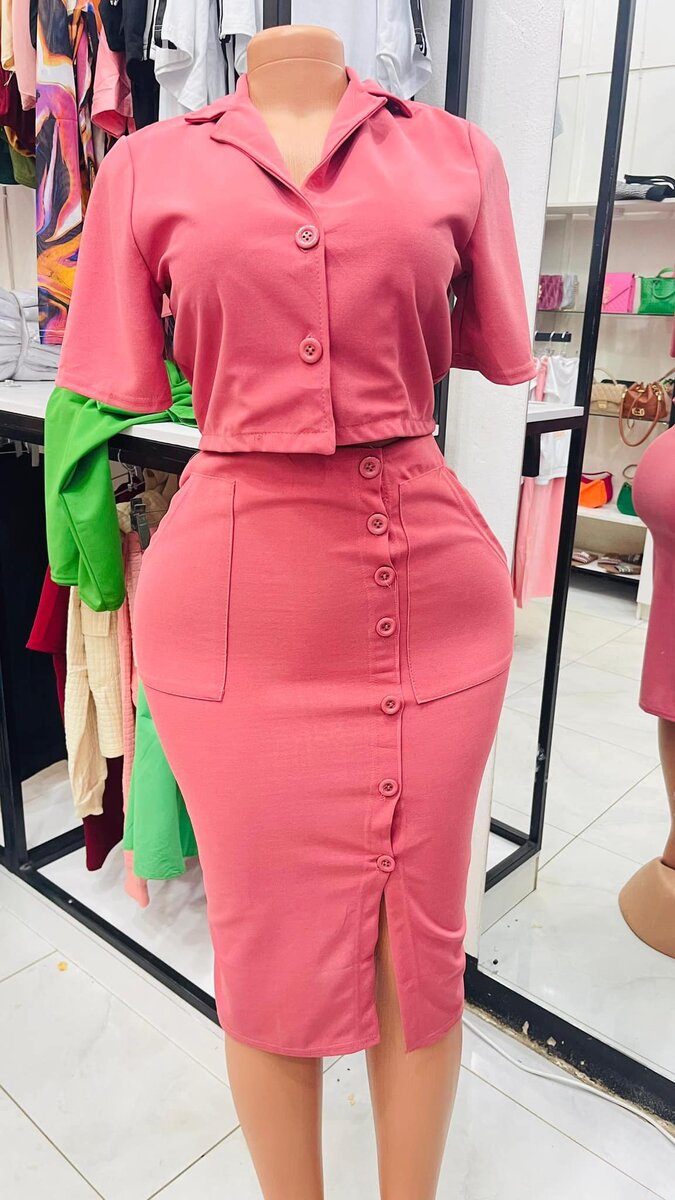 two piece suit