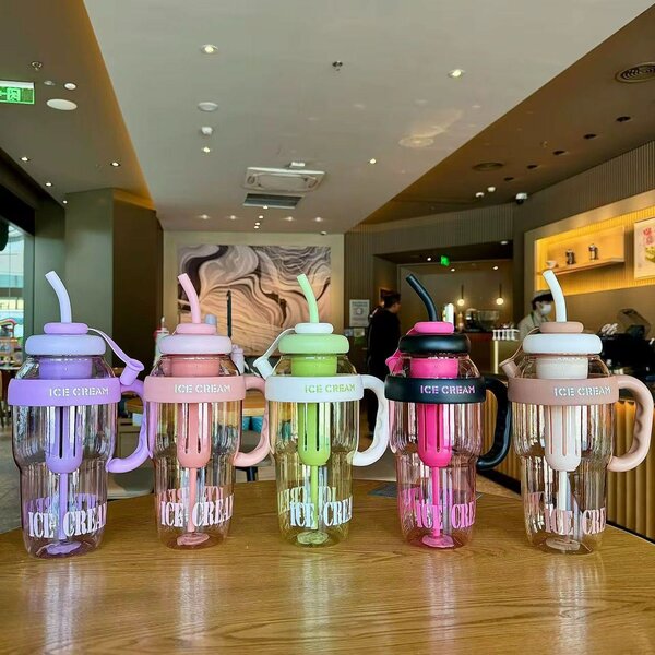 Gourde en verre 1 L