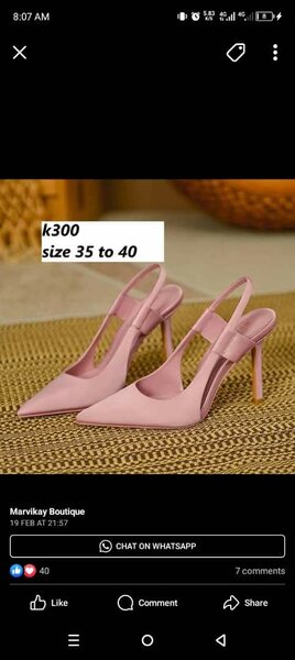 Slack heels
