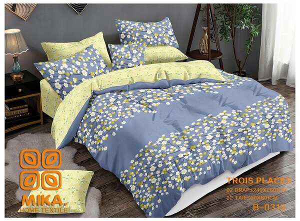 Draps et Oreillers pour 2 places