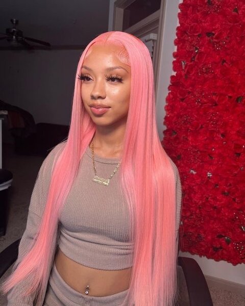 Human hair blend in 30inches full frontal