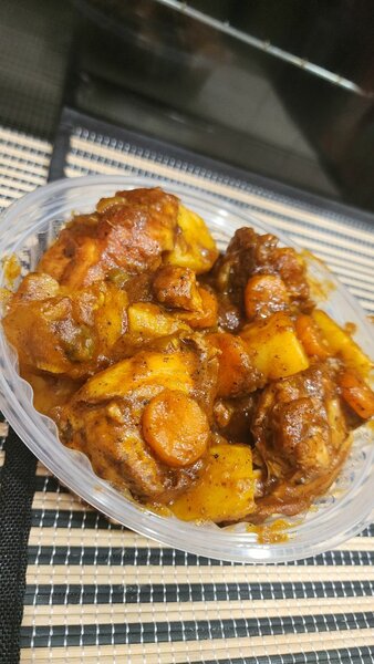 Ragoût de pommes au poulet