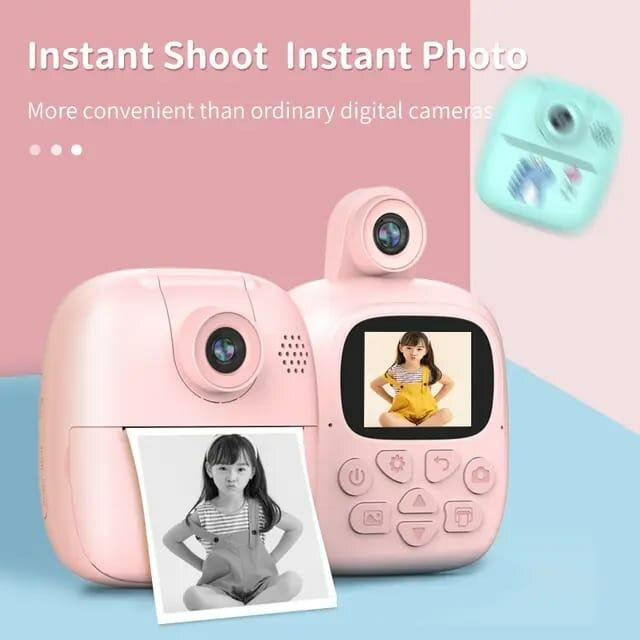 Appareil photo enfants impression instantanée