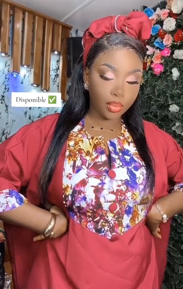 Robe avec foulard