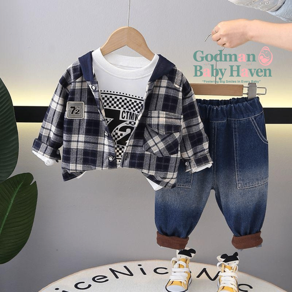 3 in 1 Boys Outfit