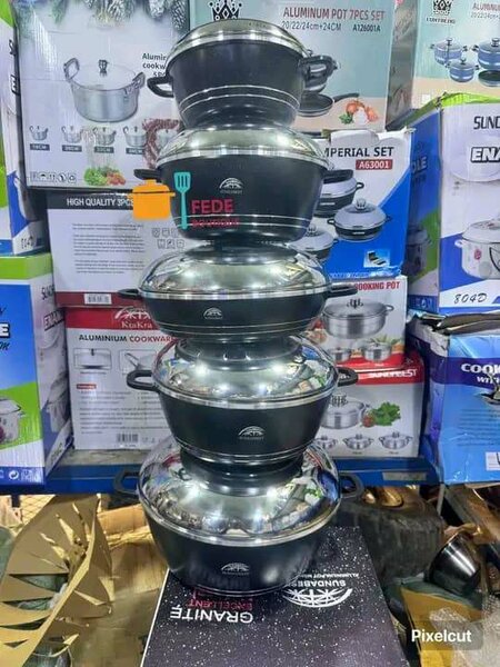 Set de Casseroles en Aluminium