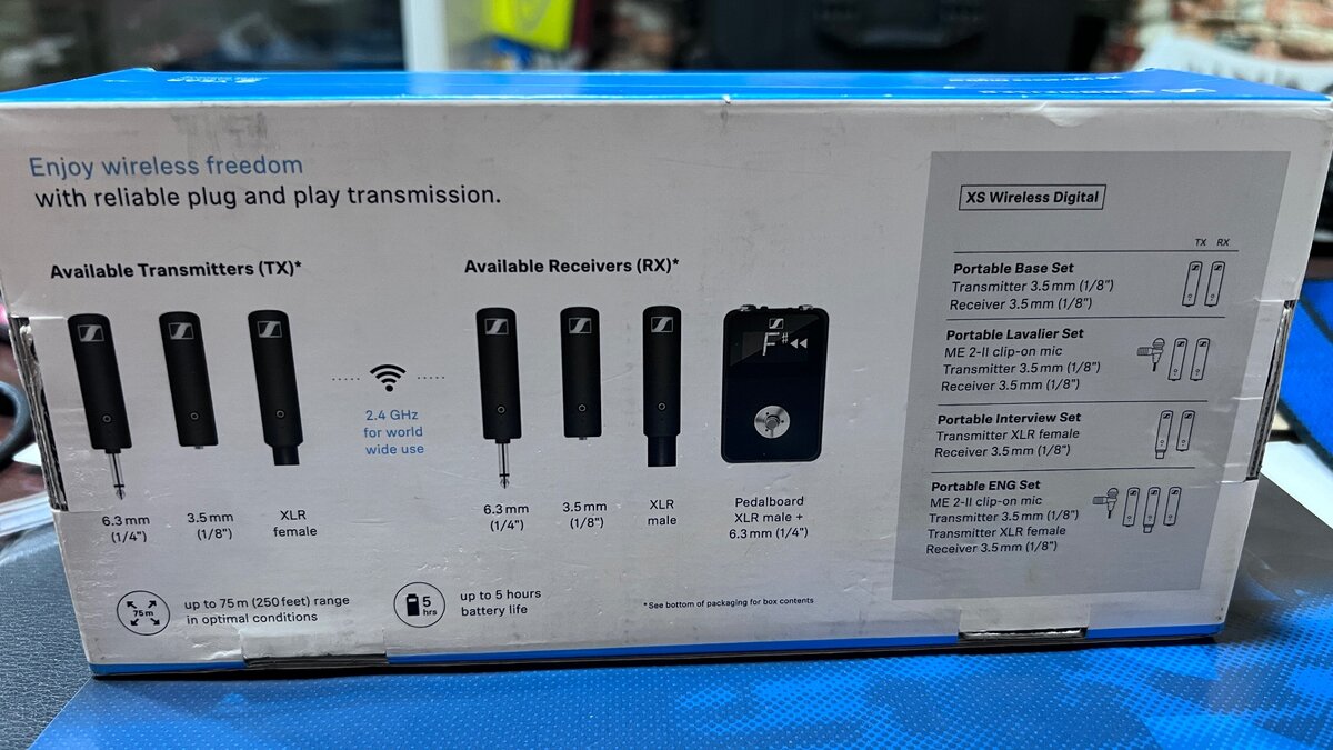 Micro cravate sennheiser rechargeable