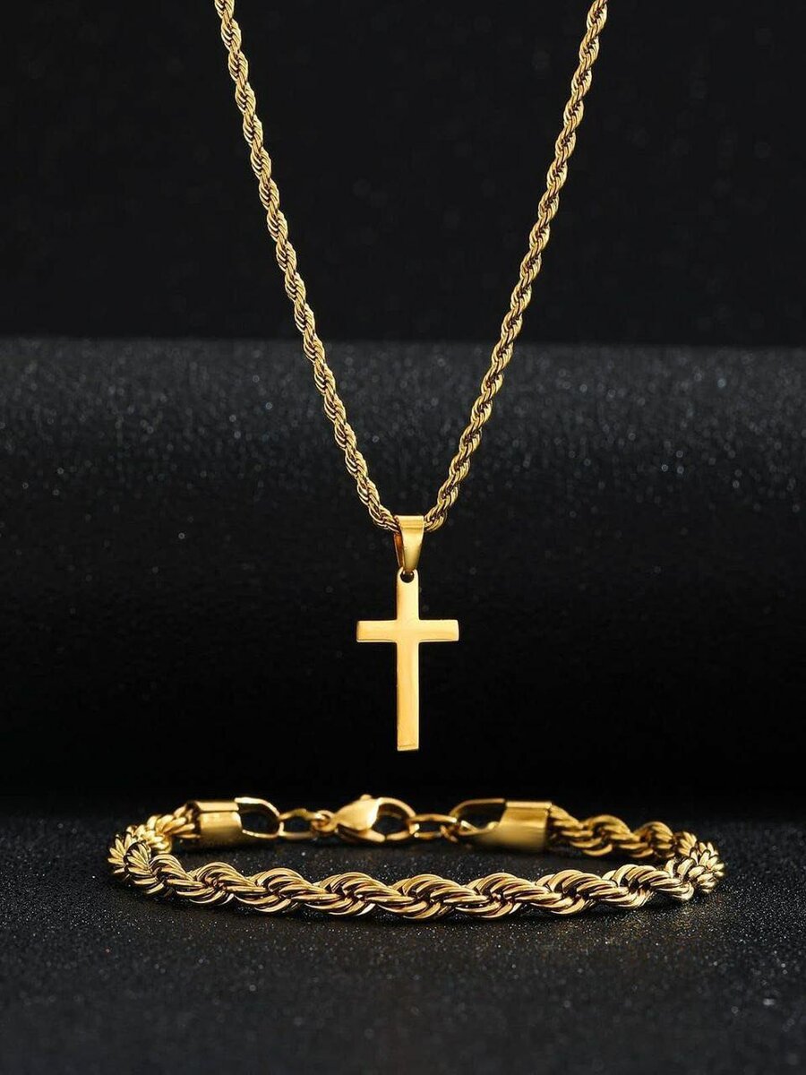 Collier et bracelet en or