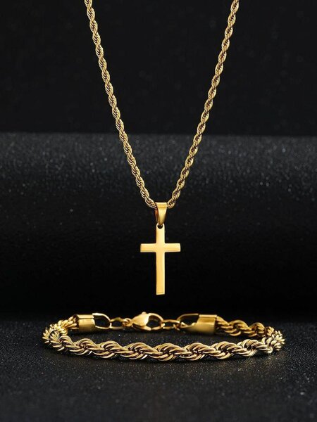 Collier et bracelet en or