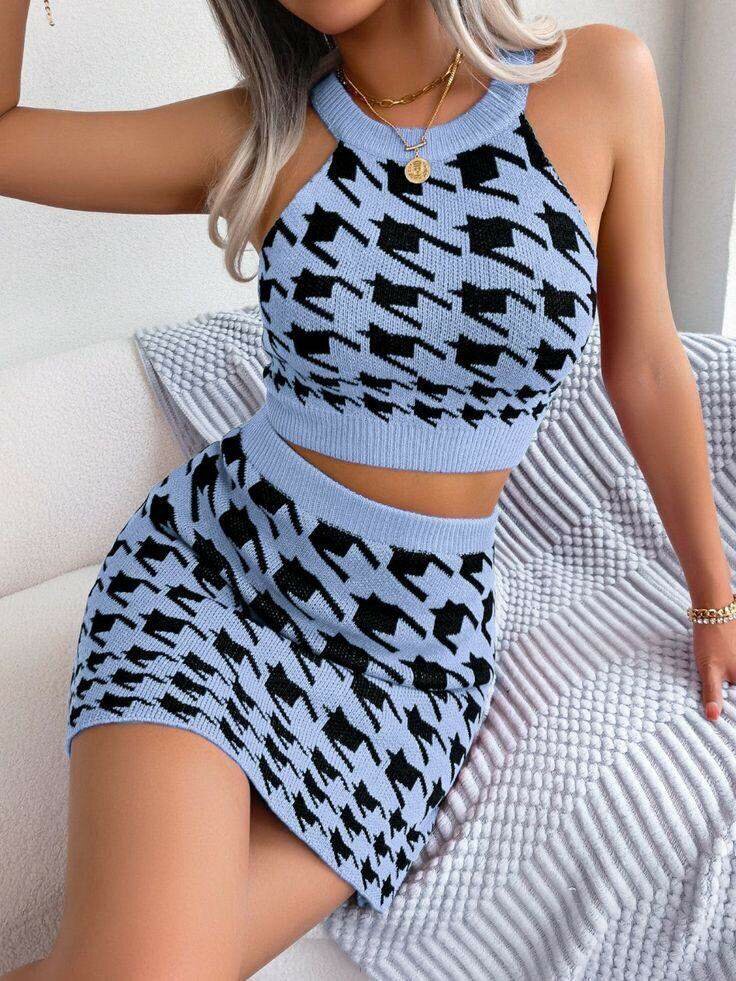 Skirt and top