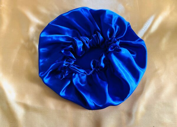 Elastic Bonnets blue
