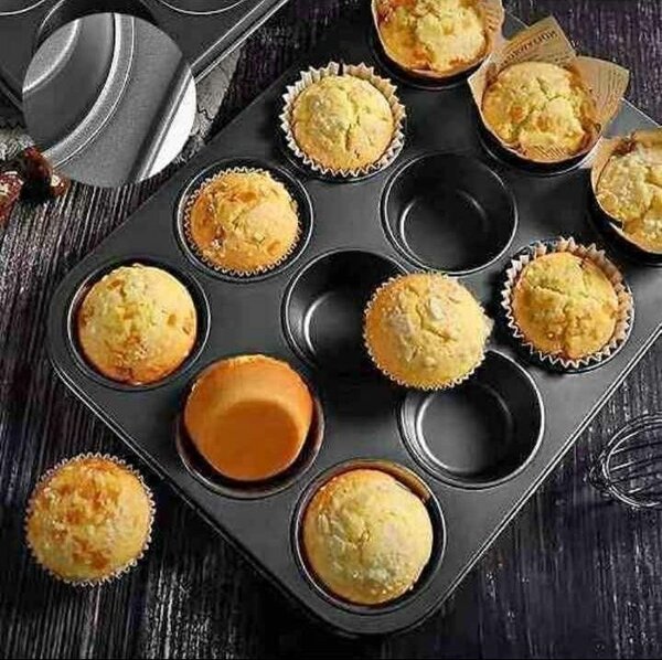 Moule à Muffins Antiadhésif