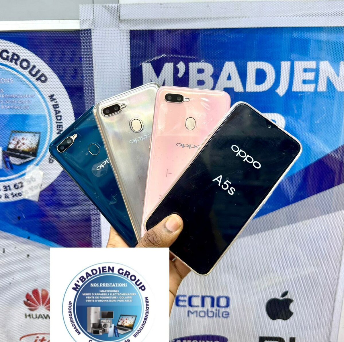 Smartphones Oppo F9/A03S A5s