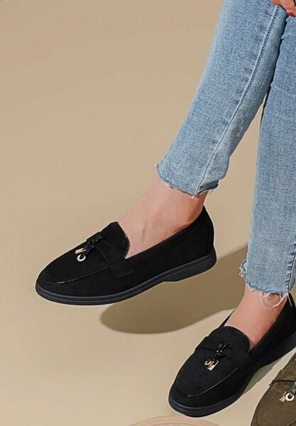 Mocassins noirs élégants