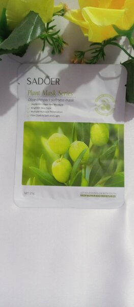 Olives sheet mask