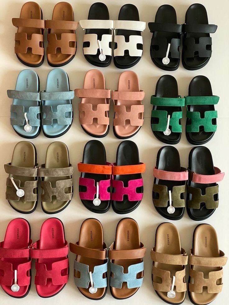 Sandales de luxe en cuir