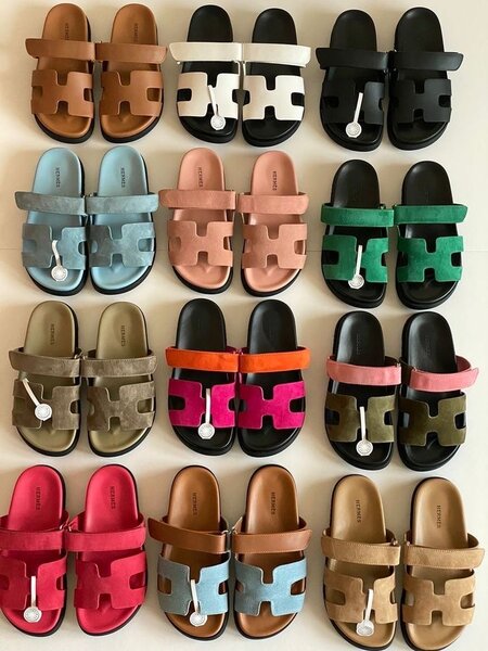 Sandales de luxe en cuir