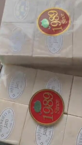 Jam Rice Milk Soap