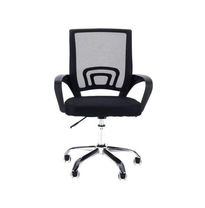 Height Adjustable Swivel Chair - Black