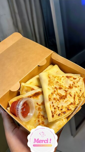 Crêpes jambon béchamel fromage