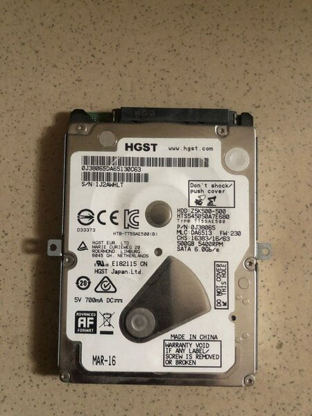 Disque dur HGST