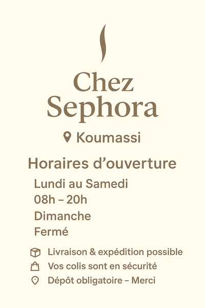 Chez Sephora shop