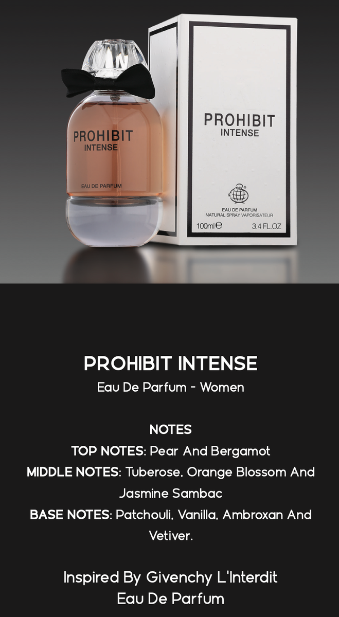 Prohibit Intense Parfum Femme