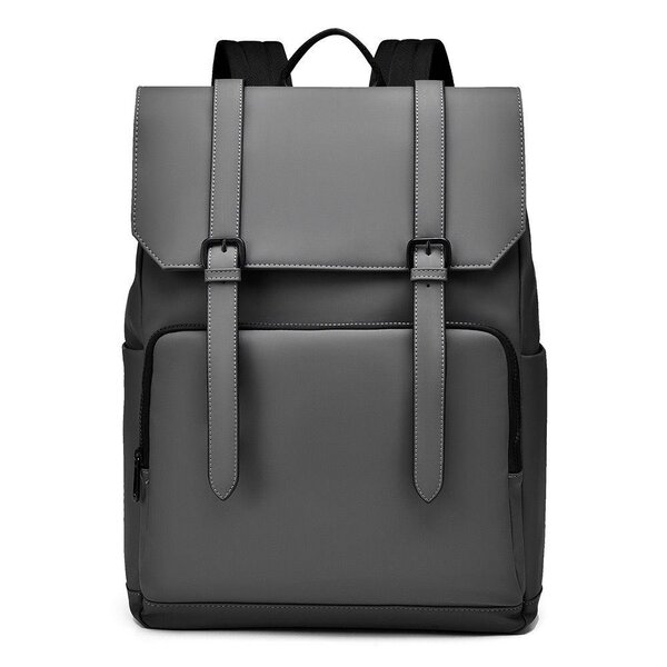 Waterproof leather backpack