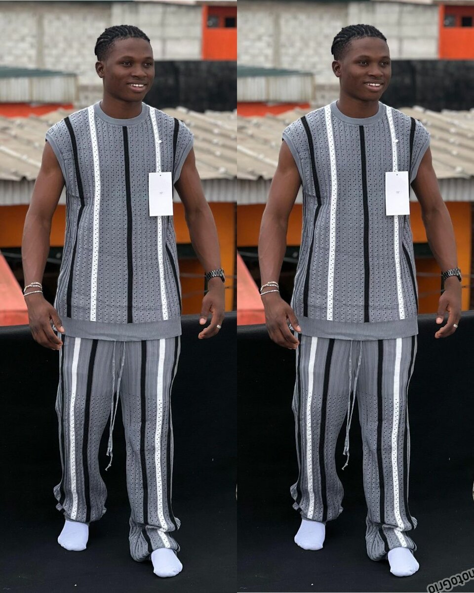 Ensemble africain élégant pour hommes