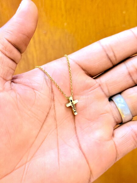 Collier Pendentif Croix
