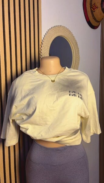 T-shirt oversize et collant