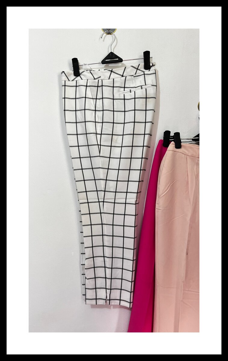 High waist palazzo