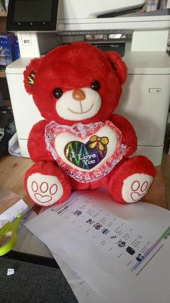 Peluches rouge