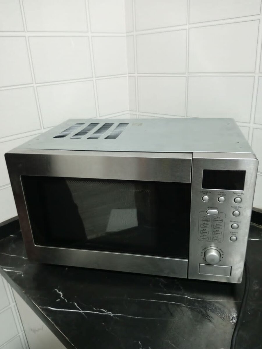 Dulem stainless microwave
