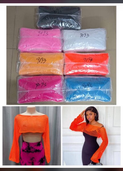 Crochet cover up