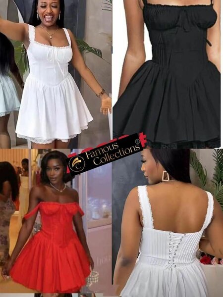Straight dress