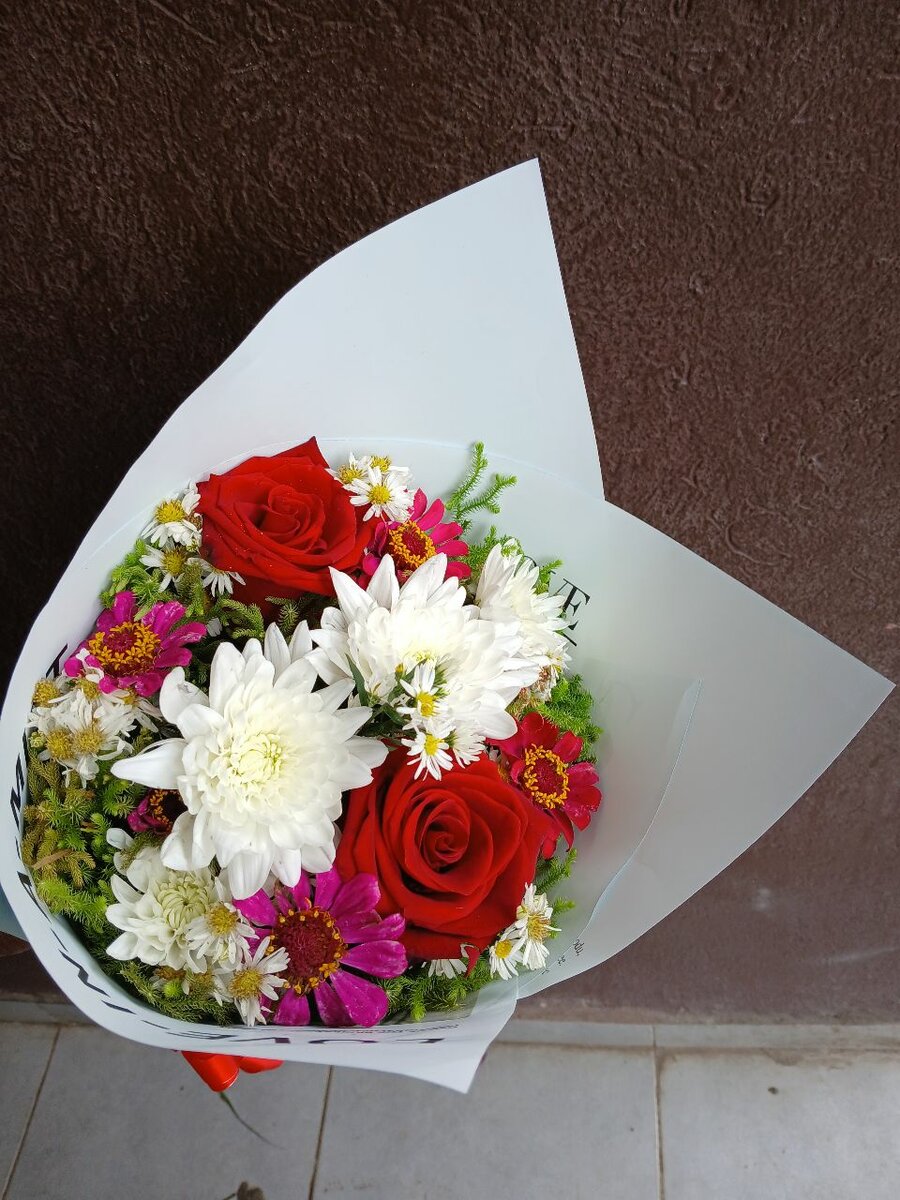Bouquet coloré de fleurs