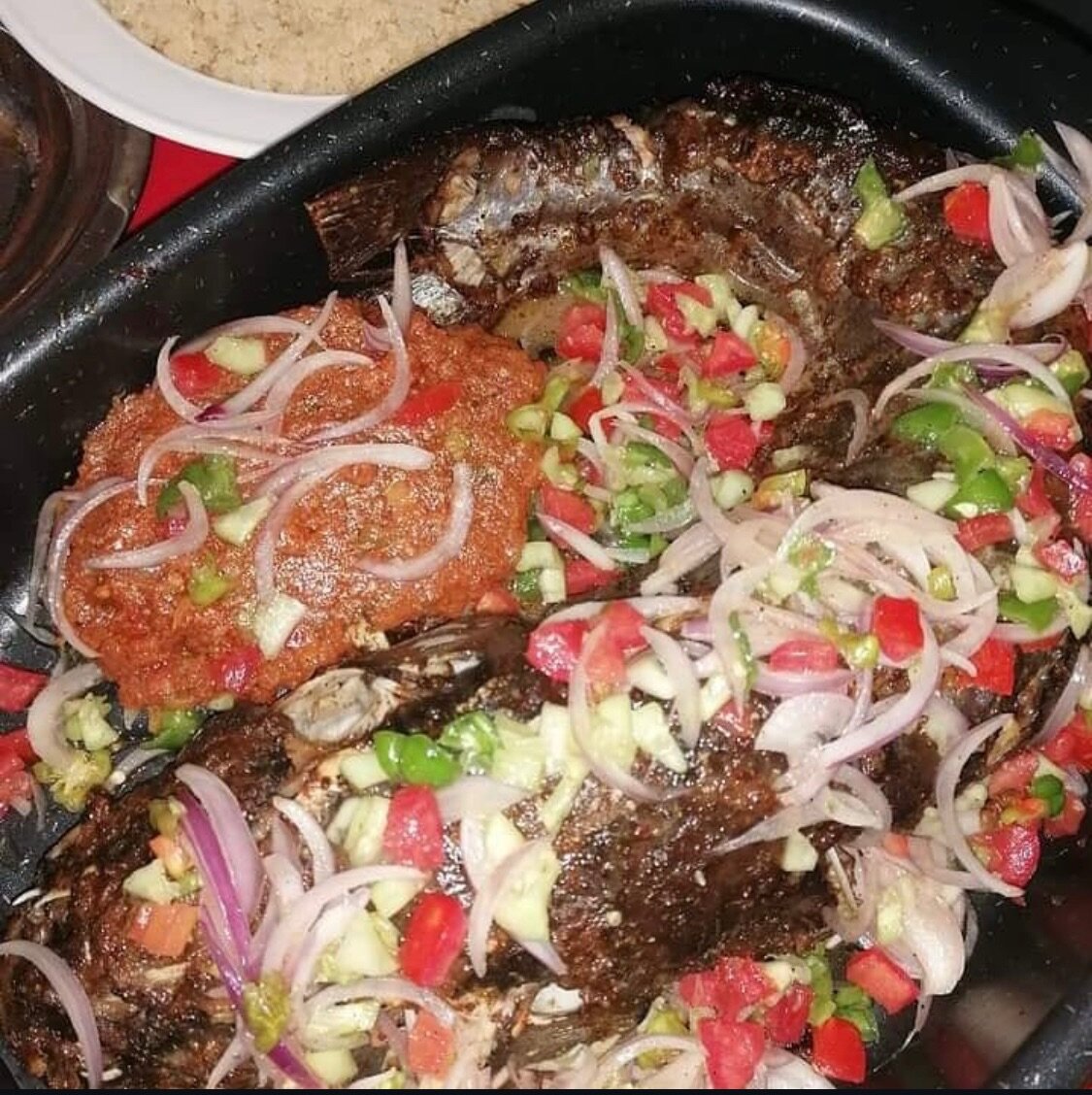 Poisson au four exotique