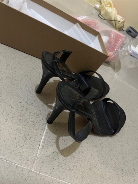 Black heels