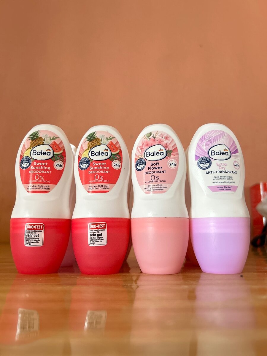 Déodorants Balea Homme et Femme