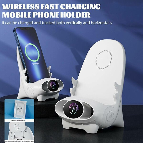Chargeur sans fil support téléphone