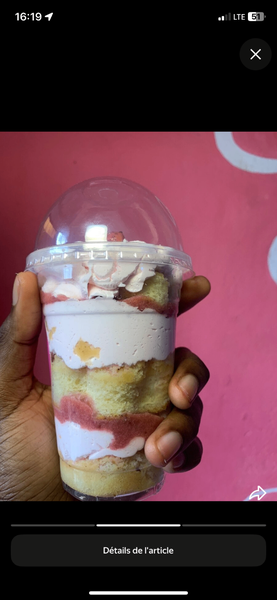 Delish cup saveur fraise