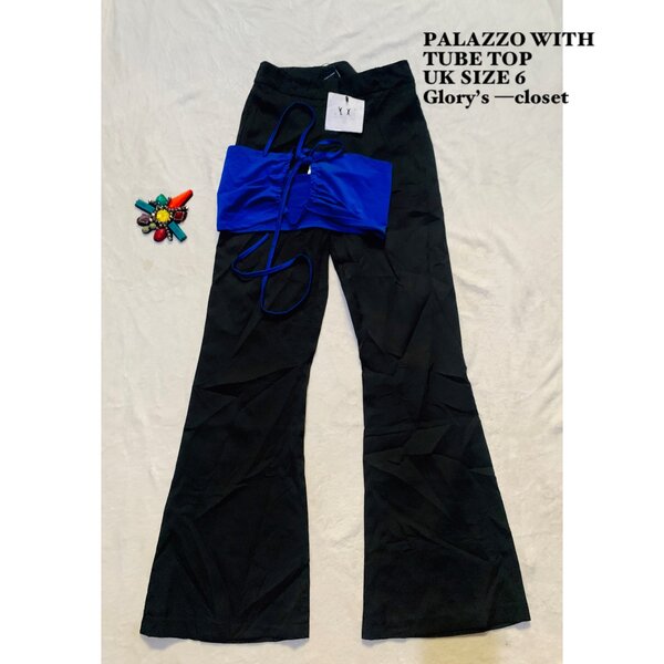 Black palazzo