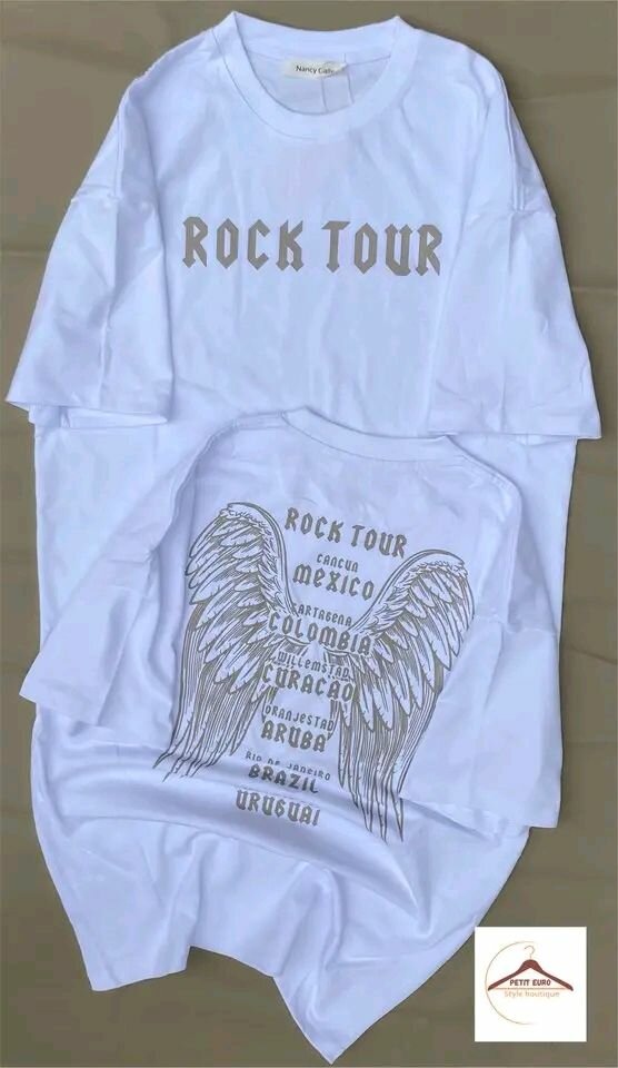 T-shirts graphiques décontractés