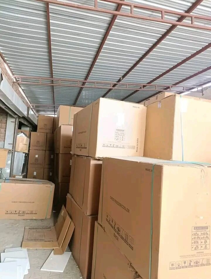 Double door freezer