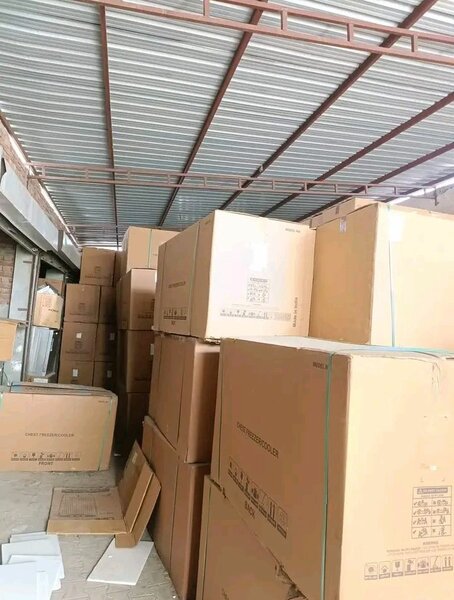 Double door freezer
