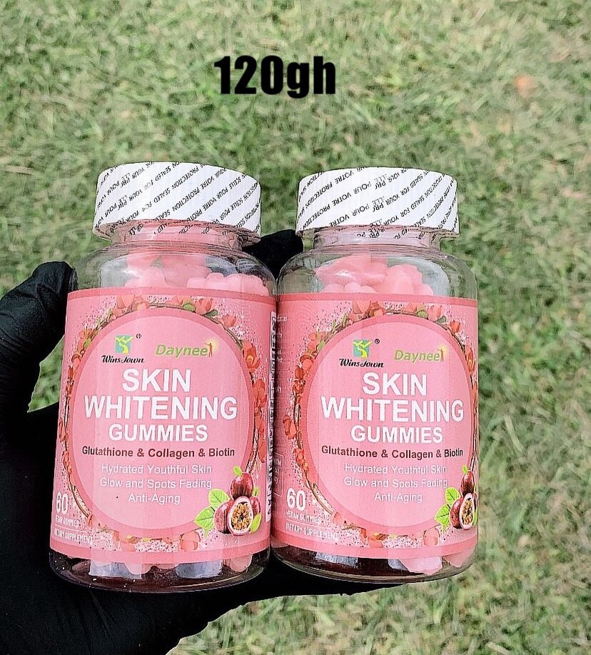 Skin whitening gummies