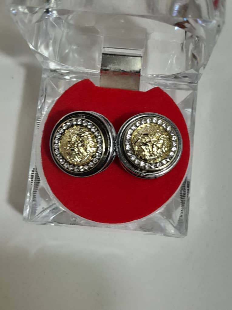 Bouton de manchette élégant